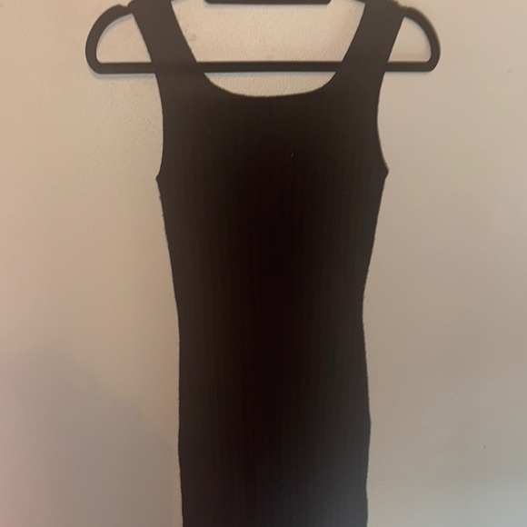 NWT All Saints Elegant Black Sleeveless Dress Small - Picture 4 of 6